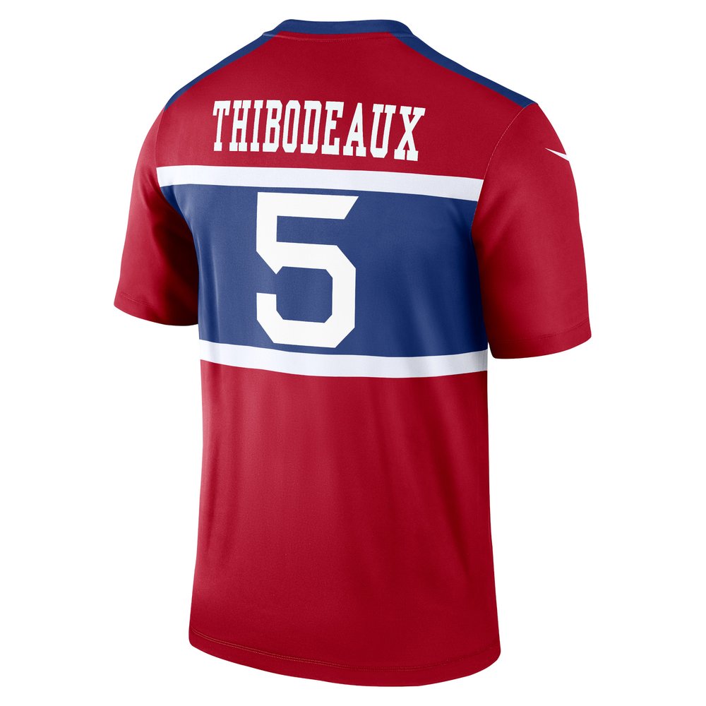 Men's New York Giants Kayvon Thibodeaux Century Red Alternate Legend Player Jersey 
