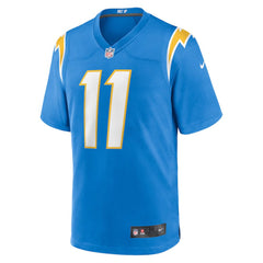 Men's Los Angeles Chargers Cameron Dicker Powder Blue Game Jersey 