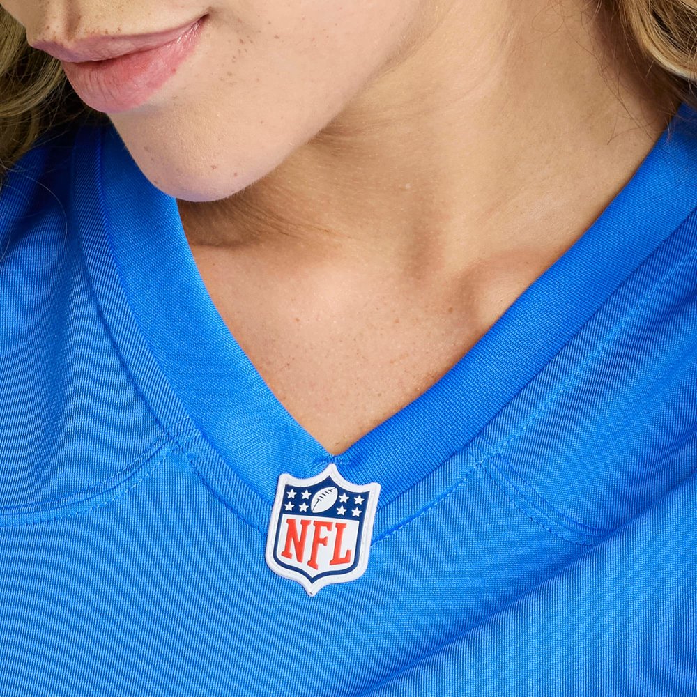 Women's Los Angeles Chargers Cameron Dicker Powder Blue Game Jersey 