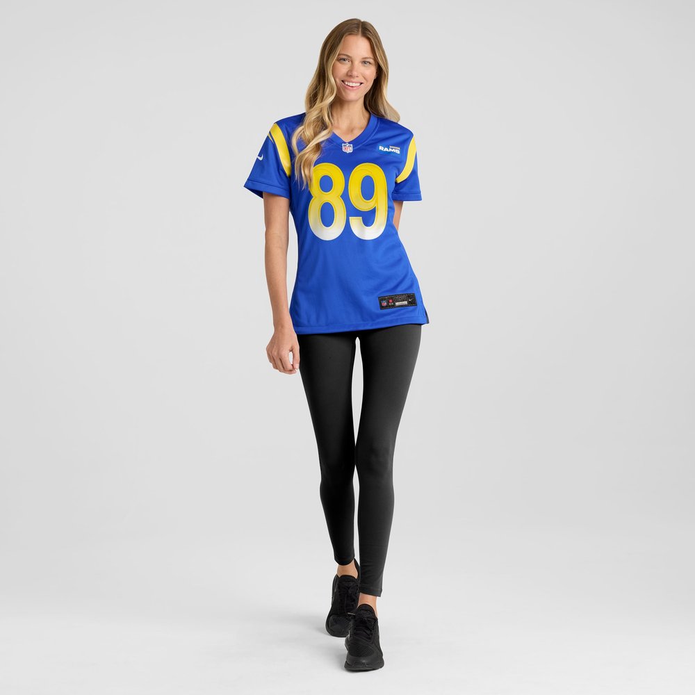 Women's Los Angeles Rams Tyler Higbee Royal Game Player Jersey 