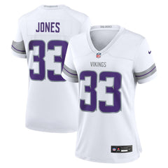 Women's Aaron Jones White Minnesota Vikings Alternate Game Player Jersey 