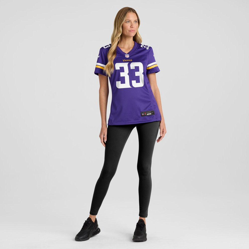 Women's Aaron Jones Purple Minnesota Vikings Game Player Jersey 