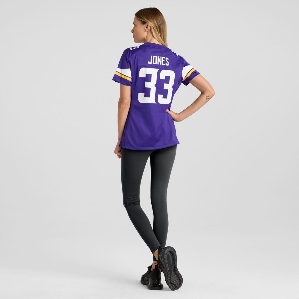 Women's Aaron Jones Purple Minnesota Vikings Game Player Jersey 