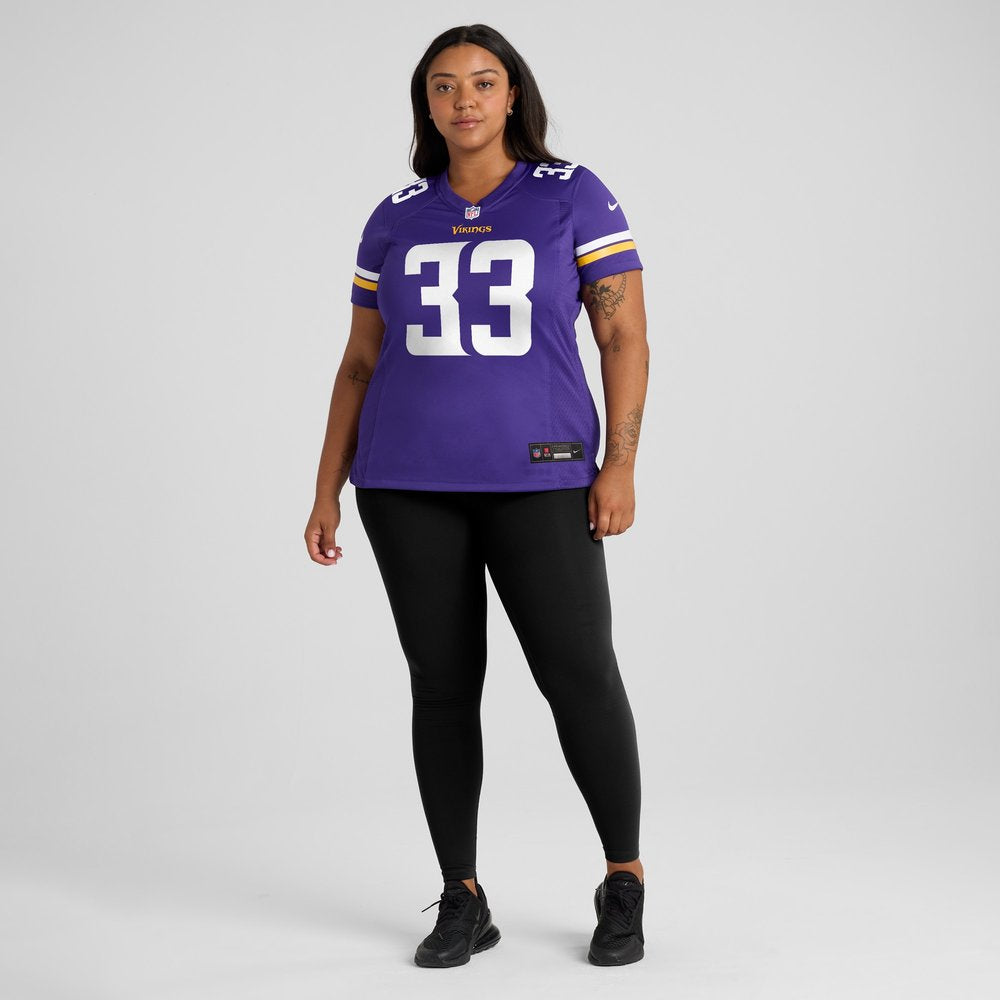 Women's Aaron Jones Purple Minnesota Vikings Game Player Jersey 