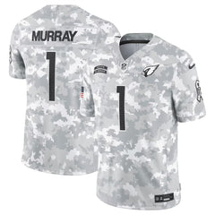 Men's Arizona Cardinals #1 Kyler Murray 2024 F.U.S.E Arctic Camo Salute to Service Limited Stitched Football Jersey 