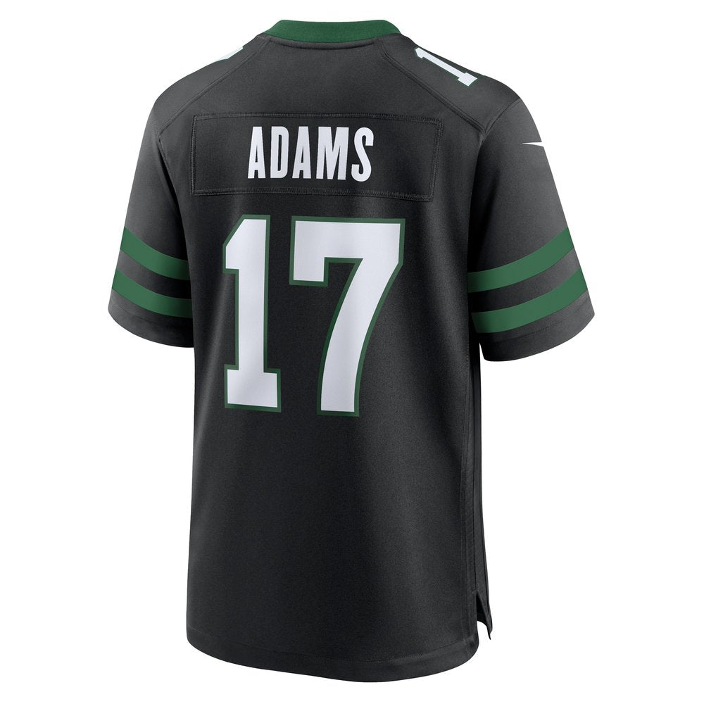 Men's New York Jets Davante Adams Legacy Black Alternate Game Jersey 