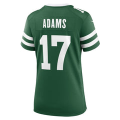 Women's New York Jets Davante Adams Legacy Green Game Jersey 
