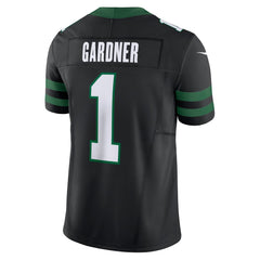 Men's New York Jets Ahmad Sauce Gardner Legacy Black Alternate Vapor F.U.S.E. Limited Jersey 