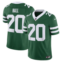 Men's New York Jets Breece Hall Legacy Green Vapor F.U.S.E. Limited Jersey 