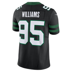 Men's New York Jets Quinnen Williams Legacy Black Alternate Vapor F.U.S.E. Limited Jersey 