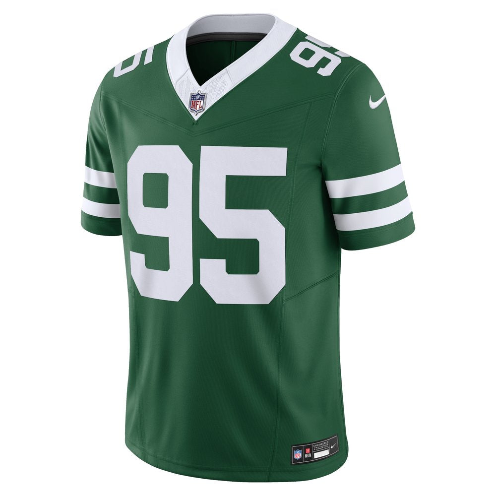 Men's New York Jets Quinnen Williams Legacy Green Vapor F.U.S.E. Limited Jersey 