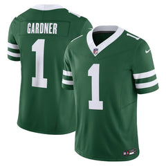Men's New York Jets Ahmad Sauce Gardner Legacy Green Vapor F.U.S.E. Limited Jersey 