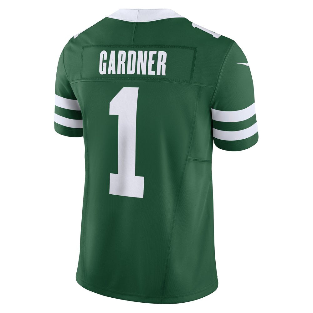 Men's New York Jets Ahmad Sauce Gardner Legacy Green Vapor F.U.S.E. Limited Jersey 