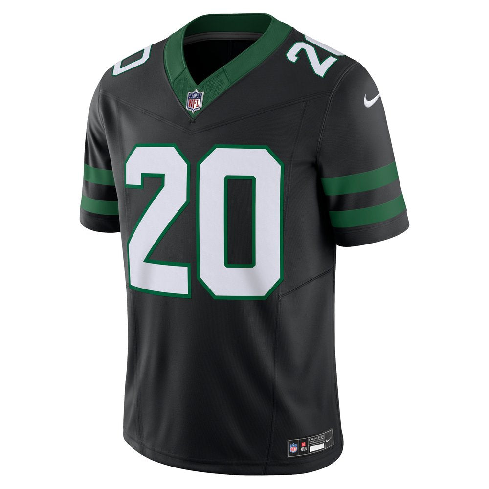 Men's New York Jets Breece Hall Legacy Black Alternate Vapor F.U.S.E. Limited Jersey 