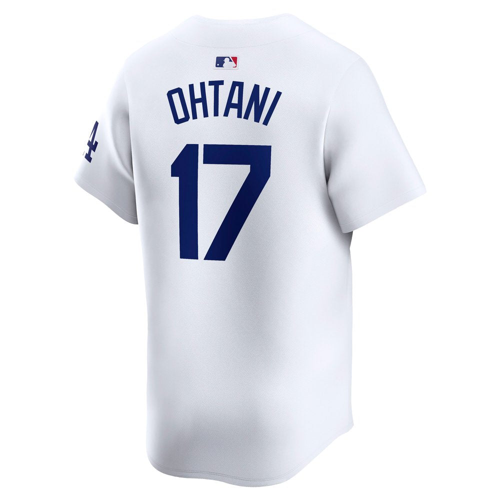 Men's Los Angeles Dodgers Shohei Ohtani White 2024 World Series Home Limited Player Jersey