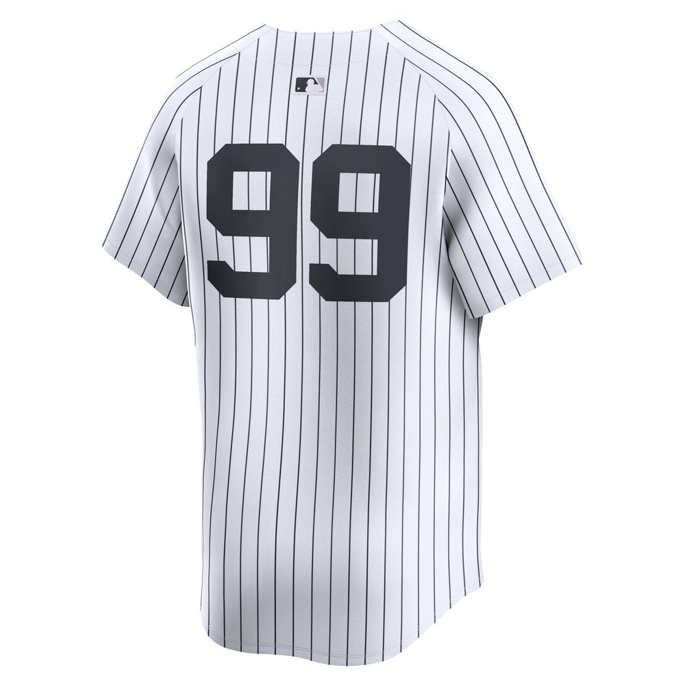 Men's New York Yankees Aaron Judge White 2024 World Series Home Limited Player Jersey
