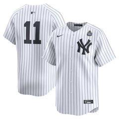Men's New York Yankees Anthony Volpe White 2024 World Series Home Limited Player Jersey
