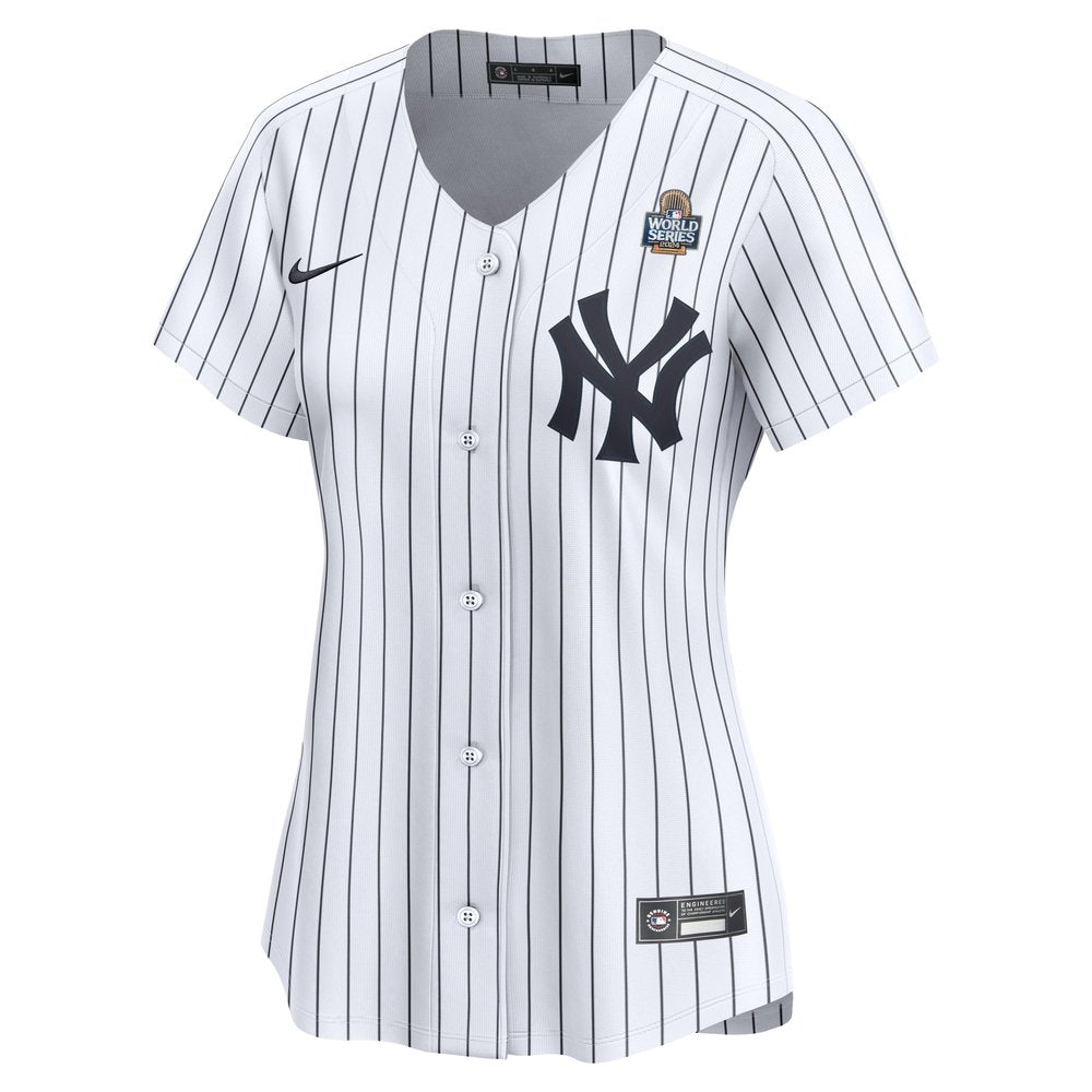 Women's New York Yankees Juan Soto White 2024 World Series Home Limited Player Jersey