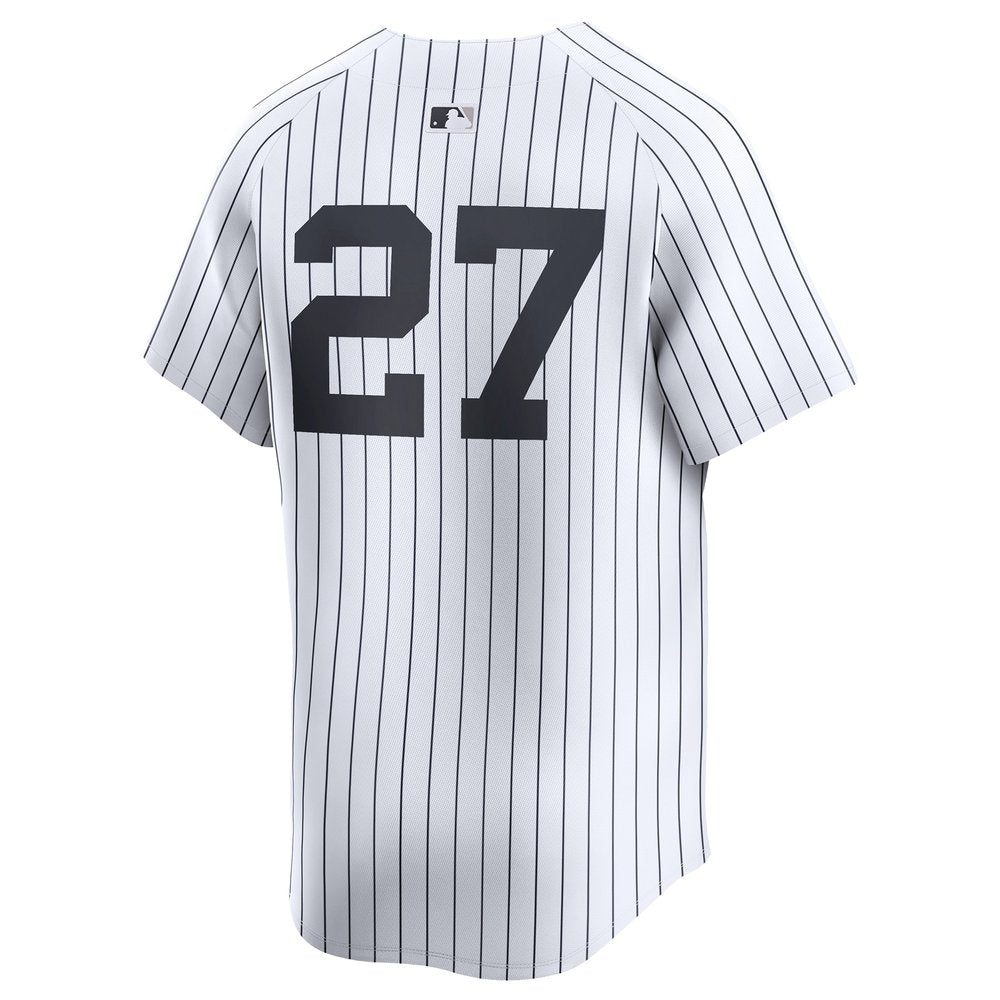 Men's New York Yankees Giancarlo Stanton White 2024 World Series Limited Player Jersey