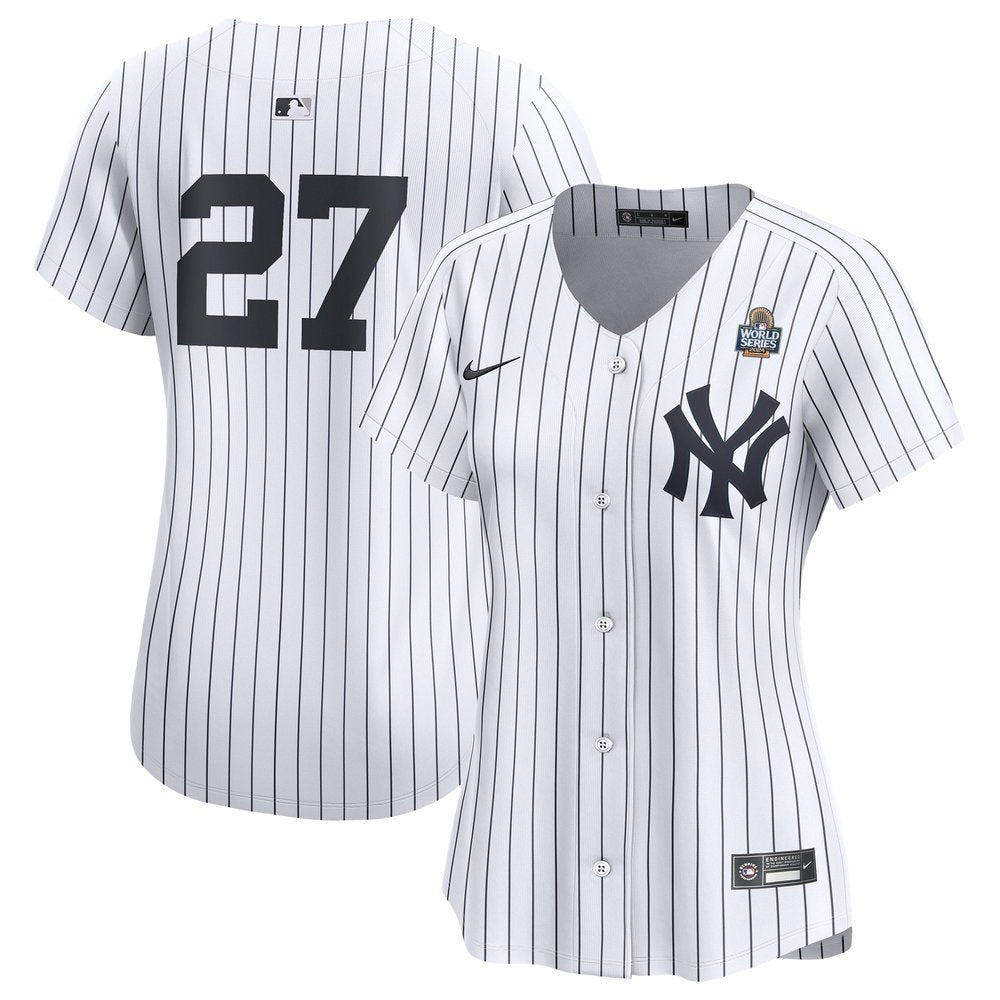 Women's New York Yankees Giancarlo Stanton White 2024 World Series Limited Player Jersey