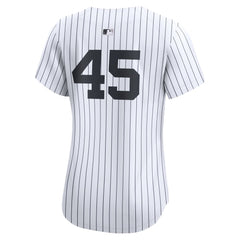 Women's New York Yankees Gerrit Cole White 2024 World Series Limited Player Jersey