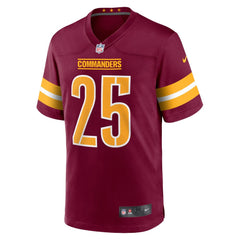 Men's Washington Commanders Benjamin St-Juste Burgundy Player Game Jersey 
