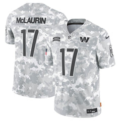 Men's Washington Commanders Terry McLaurin Arctic Camo 2024 Salute to Service Limited Jersey 