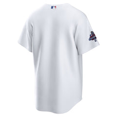 Men's Los Angeles Dodgers White 2024 World Series Champions Home Replica Jersey