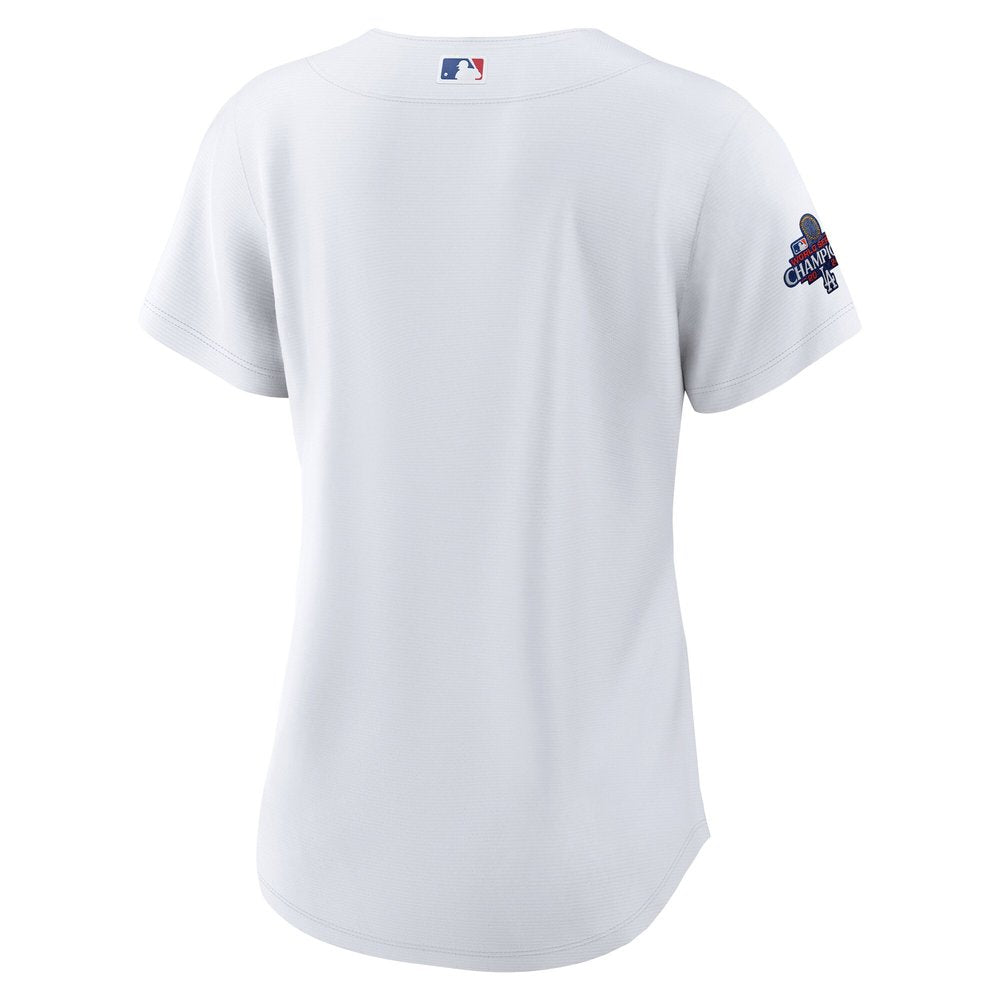 Women's Los Angeles Dodgers White 2024 World Series Champions Home Replica Jersey