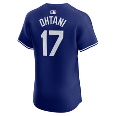 Men's Los Angeles Dodgers Shohei Ohtani Royal 2024 World Series Alternate Elite Player Jersey