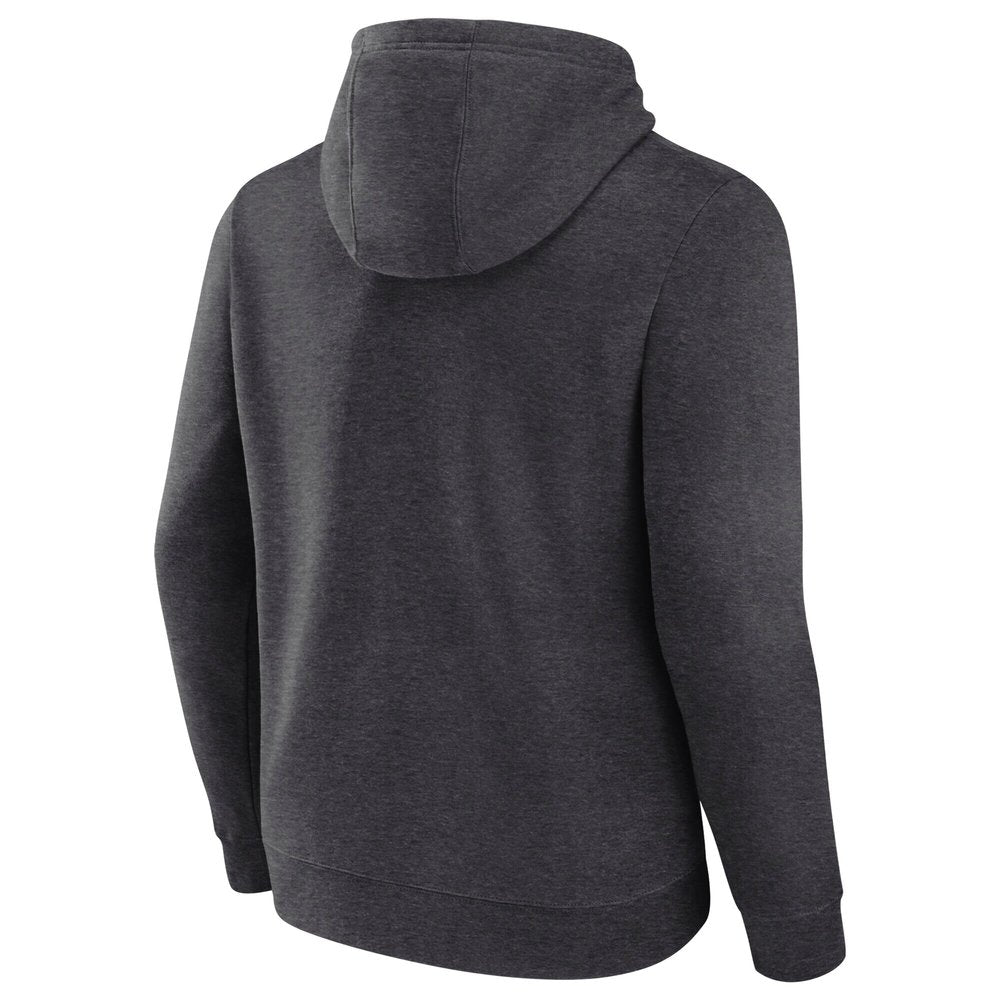 Men's Los Angeles Dodgers Heather Charcoal 2024 World Series Champions Hoodie