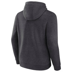 Men's Los Angeles Dodgers Heather Charcoal 2024 World Series Champions Hoodie