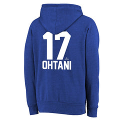 Men's Los Angeles Dodgers Shohei Ohtani Threads Royal 2024 World Series Champions Hoodie
