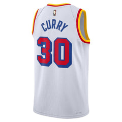 Unisex Golden State Warriors Stephen Curry White 2024/25 Swingman Jersey - Classic Edition