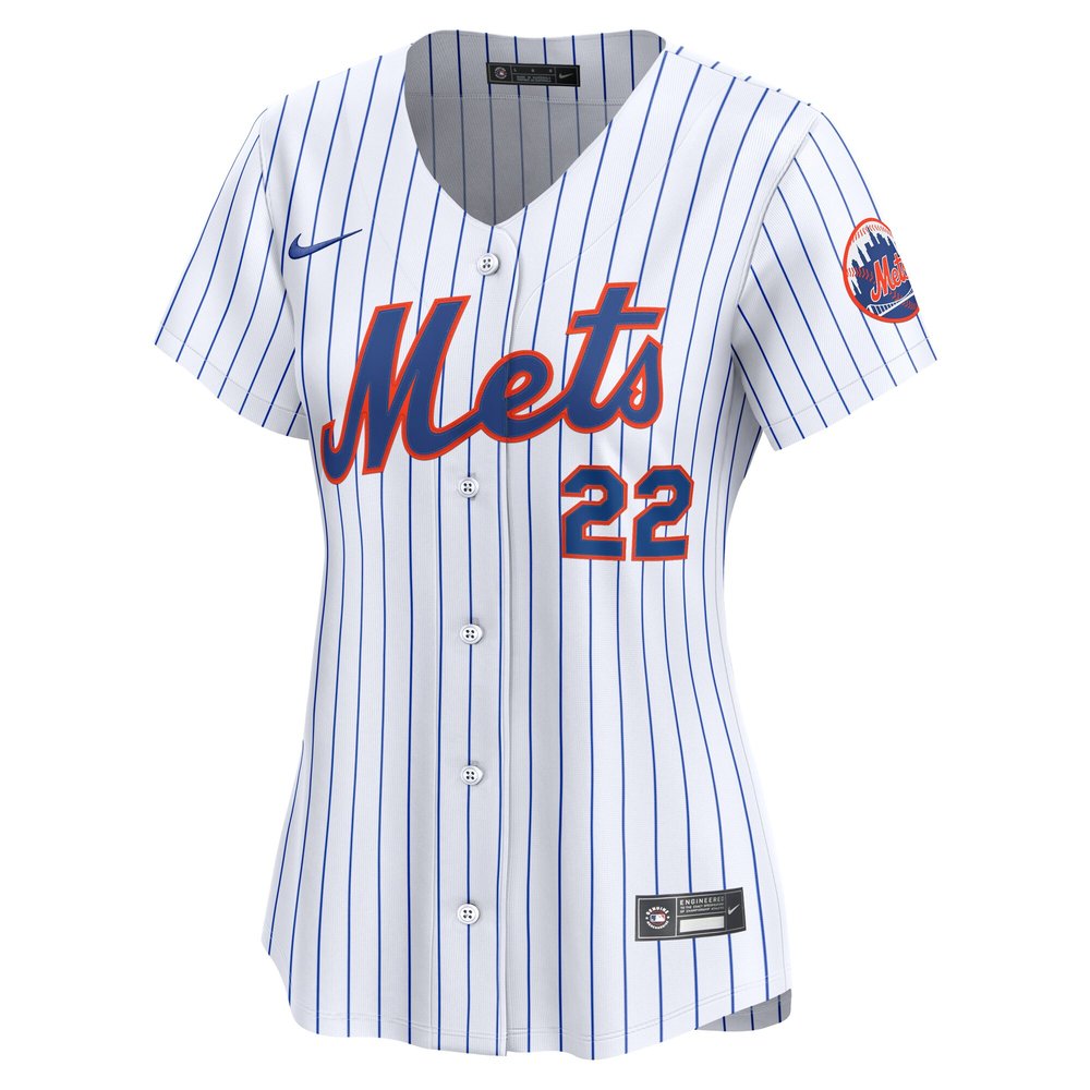 Women's New York Mets Juan Soto White Home Limited Player Jersey