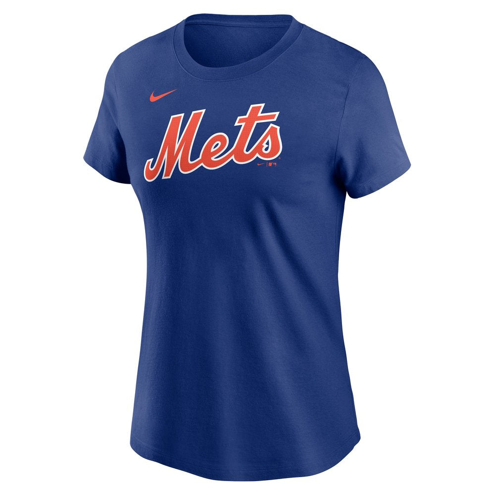 Women's New York Mets Juan Soto Royal Fuse Name & Number T-Shirt