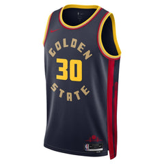 Unisex Golden State Warriors Stephen Curry Navy 2024/25 Swingman Player Jersey - City Edition