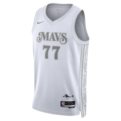 Unisex Dallas Mavericks Luka Don?i? White 2024/25 Swingman Player Jersey - City Edition