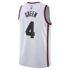 Unisex Houston Rockets #4 Jalen Green White 2024/25 City Edition Swingman Player Jersey