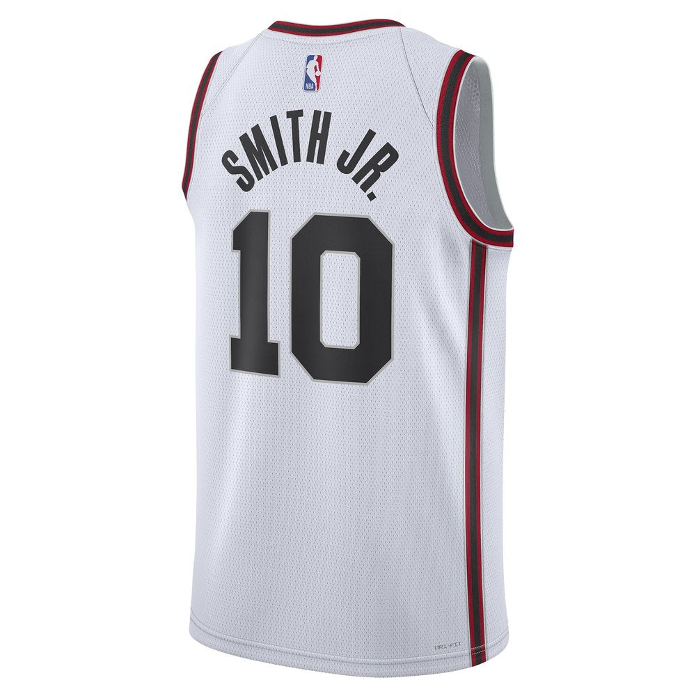 Unisex Houston Rockets #10 Jabari Smith Jr. White 2024/25 City Edition Swingman Player Jersey