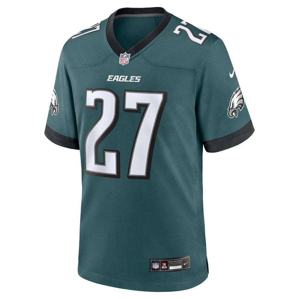 Youth Quinyon Mitchell Midnight Green Philadelphia Eagles Player Game Jersey 