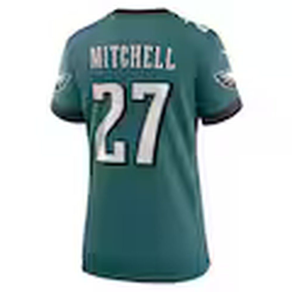 Womens Quinyon Mitchell Midnight Green Philadelphia Eagles Team Game Jersey 