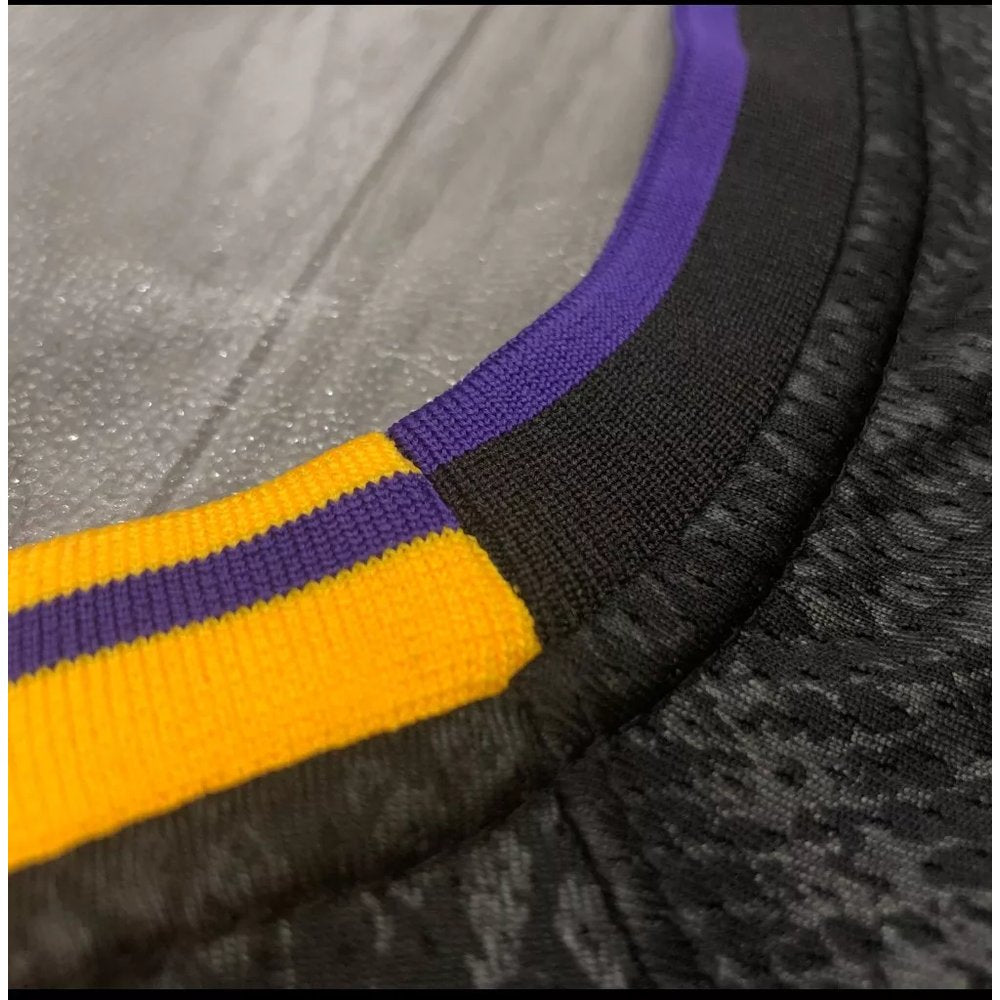 Unisex Los Angeles Lakers Luka Doncic Jordan Brand Black Swingman Jersey - Statement Edition