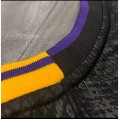 Unisex Los Angeles Lakers Luka Doncic Jordan Brand Black Swingman Jersey - Statement Edition