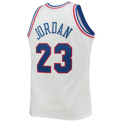 Men's Eastern Conference #23 Michael Jordan White Hardwood Classics 1992 NBA All-Star Game Authentic Jersey