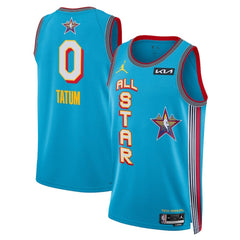Unisex  #0 Jayson Tatum Light Blue 2025 NBA All-Star Game Swingman Player Jersey