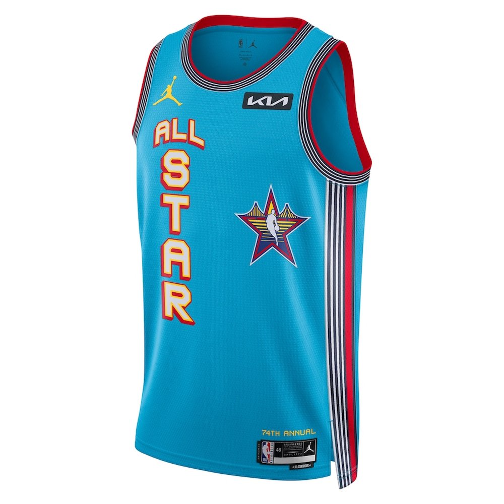 Unisex  #0 Jayson Tatum Light Blue 2025 NBA All-Star Game Swingman Player Jersey