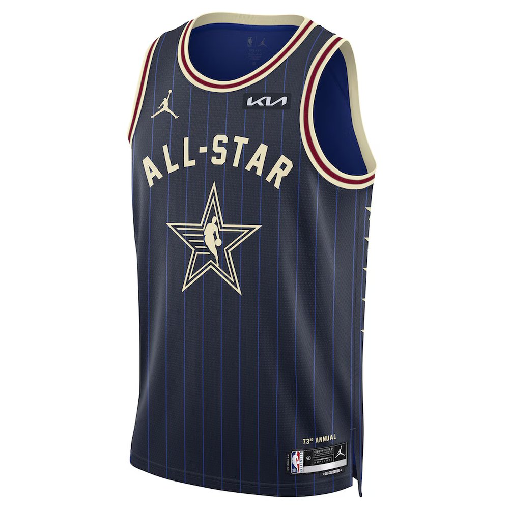 Unisex #21 Joel Embiid Jordan Brand Navy 2024 NBA All-Star Game Swingman Jersey