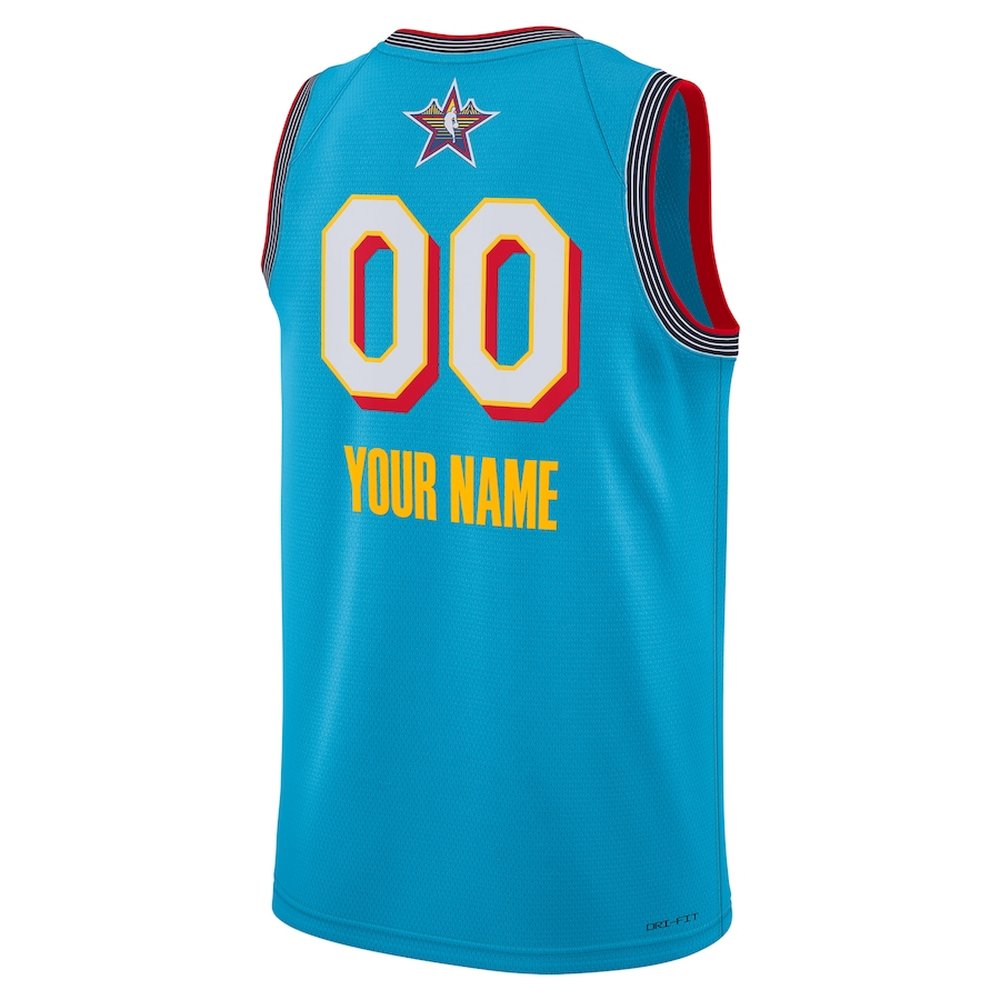 Unisex Jordan Brand  Light Blue 2025 NBA All-Star Game Swingman Custom Jersey