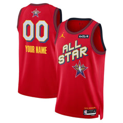 Unisex Jordan Brand  Red 2025 NBA All-Star Game Swingman Custom Jersey